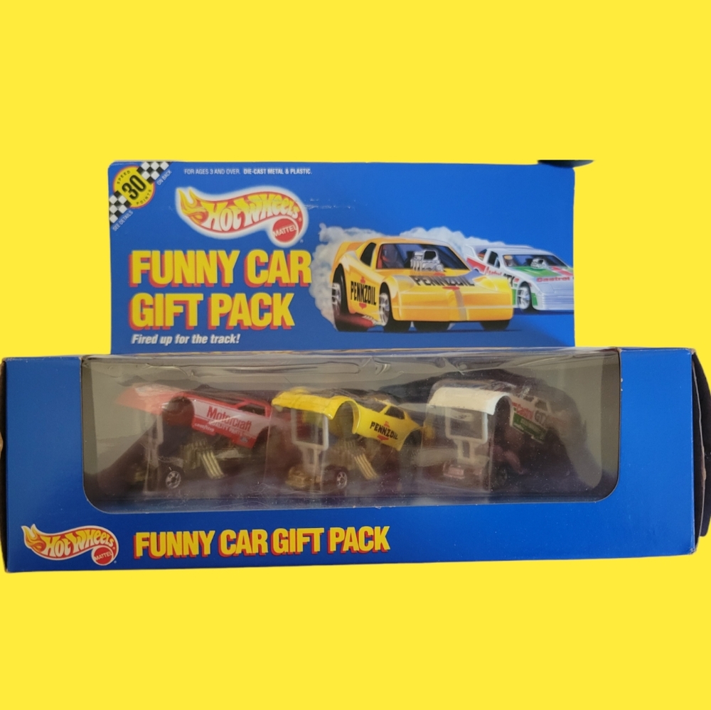 Hot Wheels Funny Car Gift Pack (1990)